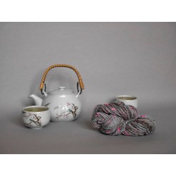 Lot de 5 cartes postales “L'art du thé”