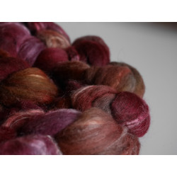 copy of Mèche de laine teinte artisanalement