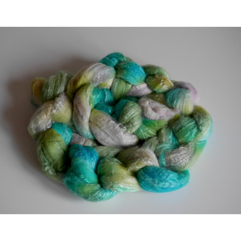 copy of Mèche de laine teinte artisanalement