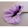 Fleur en laine feutrée à la main, tige articulable